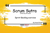 Sprint Backlog — a 3-min overview