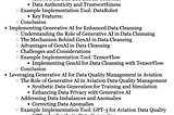 Enhancing Data Quality for Generative AI: A Comprehensive Overview
