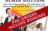 My book The Human Solution — can be pre ordered here: publishizer.com/the-human-solution