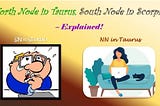 North Node in Taurus, South Node in Scorpio explained — In simple words!