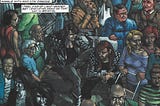 Mark Millar and Phil Winslade’s “Mother’s Day” features cameos of DC Comics characters
