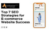 Top 7 SEO Strategies for E-commerce Website Success
