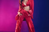 Tara Sutaria looks smoking hot look for Heropanti 2 promotions in red pantsuit and bralette