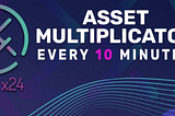 The fastest asset multiplication protocol in the crypto market- Clock x24