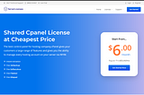 Who is the best cPanel License Provider