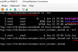 Physical location of files persisted in docker volumes on windows docker-desktop running on…