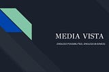 The start of Media Vista