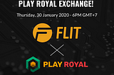 Flit Token (FLT) Is Now Available On Play Royal Exchange!