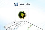 #FFT listed at CoinCodex