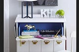 Amazing DIY Desk IKEA Hack That Will Functionality Chic Look
