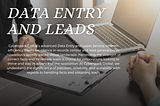 Revolutionizing Business Growth: Data Entry and Lead Generation Services