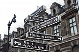 Traversing the Louvre