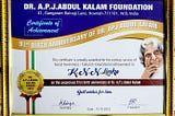 KNN Linku receives Dr. A. P. J. Abdul Kalam Award -2022
