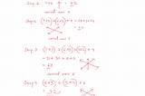 How to calculate n x n using Vedic Maths