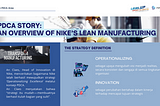 PDCA Story: An Overview of Nike’s Lean Manufacturing