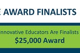 The Allen Distinguished Educators (ADE) Program Announces 16 Finalists for $25,000 Award