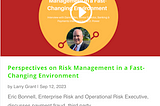 Eric Bonnell on Today’s Banker Digest — Perspectives on Risk Management in a Fast-Changing…