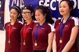Lowell Badminton drives home six medals from All-City