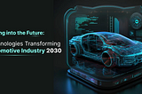 Driving into the Future: Technologies Transforming Automotive Industry 2030