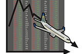 United Airlines takes a beating in the stock market