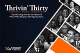 Who’s Who Nigerian Diaspora releases “Thrivin Thirty’ Listing