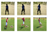 Training neural network with image sequence, an example with video as input
