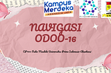 NAVIGASI ODOO-16