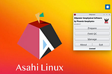 Licensed copy of EMpower 2.22.0.1 running on Asahi Linux on a Macbook Air M2