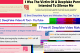 5 ways deepfakes or synthetic image-based abuse is used against women