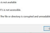 My Experience With Data Loss (Windows Edition)