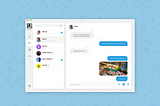 Telegram Desktop App Design