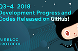 Q3–4 Development Progress and Codes Released on Github!