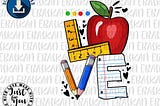 Teach Love Inspire PNG, Teacher Life Png, Teacher Appreciation Week Design, Teacher Shirt Design, Best Teacher Design, Back to School Design