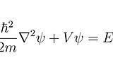 Schrödinger’s Equation