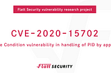 CVE-2020–15702 Race Condition vulnerability in handling of PID by apport