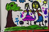 Mother and Daughter in The Park
