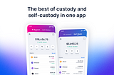 The best of custody and self-custody in one app