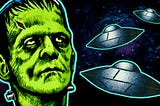 Frankenstein and Flying Saucers