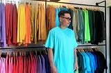 Kaos Polos Setelan kece Metro Polosan