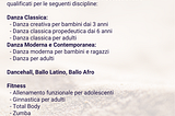 La Scuola di Danza e Fitness Erranza Asd cerca nuovi insegnanti!