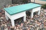 Upcycle Project: End Table Bench