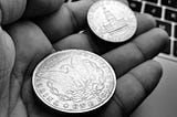 Image of a dollar coin