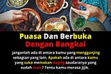 Puasa Dan Berbuka Dengan Bangkai