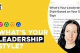 What’s Your Leadership Style Based On Your Sun Sign