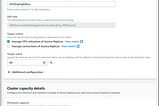 Auto Scaling in AWS Aurora Cluster