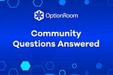 OptionRoom Community Questions