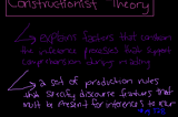 Comprehending Models of Comprehension: The Constructionist Theory