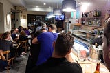 In Barcelona, a Café, Messi and a Moment of Legend