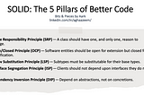 SOLID: The 5 Pillars of Better Code!