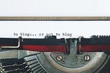 Are you blogging? You should.